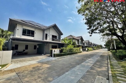 ขายขาดทุนกว่าล้าน! บ้านเดี่ยVenue Flow แจ้งวัฒนะ หลังใหญ่ 74 ตร.ว. ตำแหน่ง Rare Item วิวสวนส่วนกลางหน้าบ้าน (ไม่ชนใคร) 5 นอน สภาพใหม่พร้อมอยู่