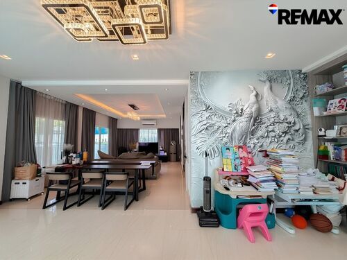 คาซ่า แกรนด์ สุขาภิบาล 5 บ้านเดี่ยว 3 ชั้น ที่ดิน 65.4 ตร.ว. หลังริม วิวสวน ใกล้ รร.สารสาสน์ สายไหม ตรงข้ามตลาดวงศกร สายไหมอเวนิว