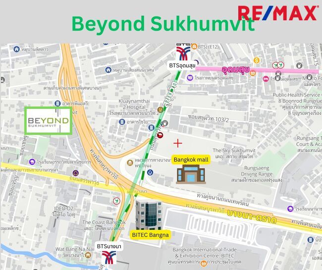 คอนโดใกล้ BTS บางนา อุดมสุข Full Furnished Duplex Condo in Bangna Beyond Sukhumvit เดินทางสะดวก ใกล้ BTS และทางด่วนคอนโด Low-rise บรรยากาศสงบ