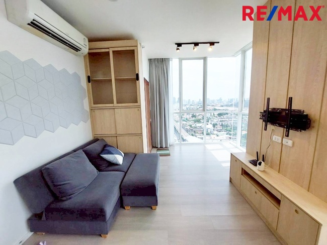 ขายคอนโดวิวแม่น้ำเจ้าพระยา ห้องมุม ชั้นสูง โครงการ De Lapis Charan 81