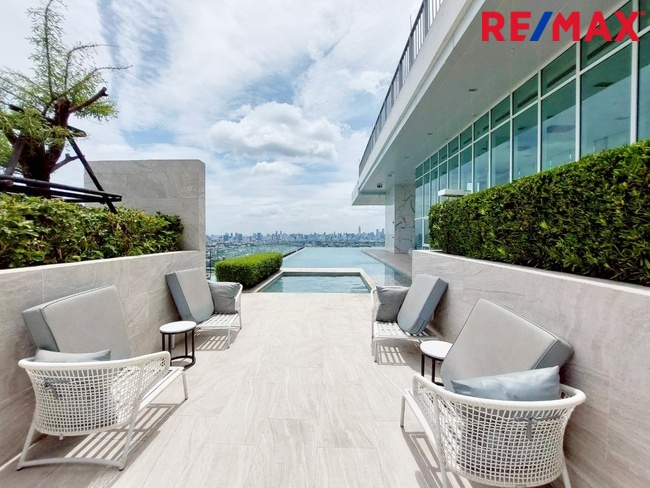 ขายคอนโดวิวแม่น้ำเจ้าพระยา ห้องมุม ชั้นสูง โครงการ De Lapis Charan 81