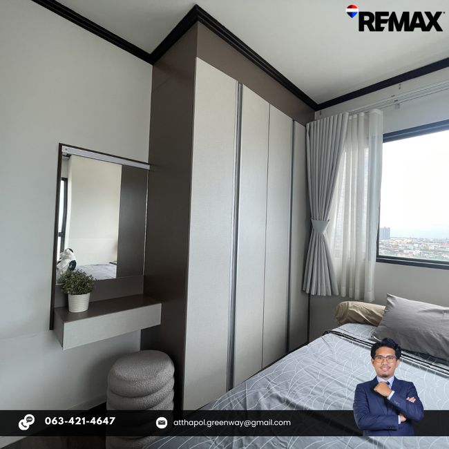 ขายคอนโด Knightsbridge Sky River Ocean 2 ห้องนอน 63.75 ตร.ม. วิวแม่น้ำเจ้าพระยา ใกล้ BTS ปากน้ำ