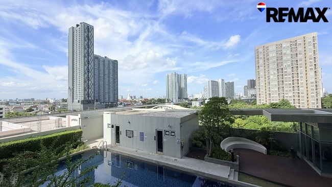 ขายคอนโด Aspire Sathorn-Taksin ชั้น 6 ห้องพร้อมอยู่ วิว Greenery ระดับสายตา พร้อมวิวสระว่ายน้ำ