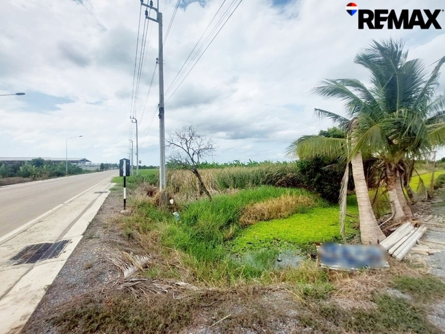ขายที่ดินเปล่า 13 ไร่ 1 งาน 71 ตร.วา ผังสีม่วง อ.ไทรน้อย จ.นนทบุรี ที่แปลงสวยติดถนน2ด้าน ราคาดีมาก