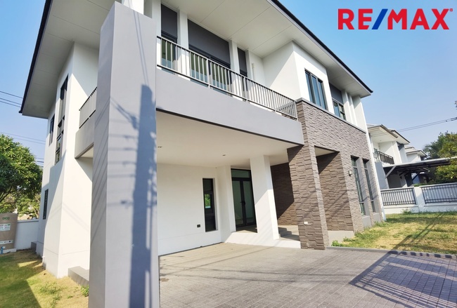 บ้านเดี่ยว กาญจนาภิเษก - 340 ขนาด 106 ตร.วา ซื่อตรง พรีเมี่ยม บางบัวทอง บ้านใหม่ ไม่เคยอยู่ บ้านหลังใหญ่