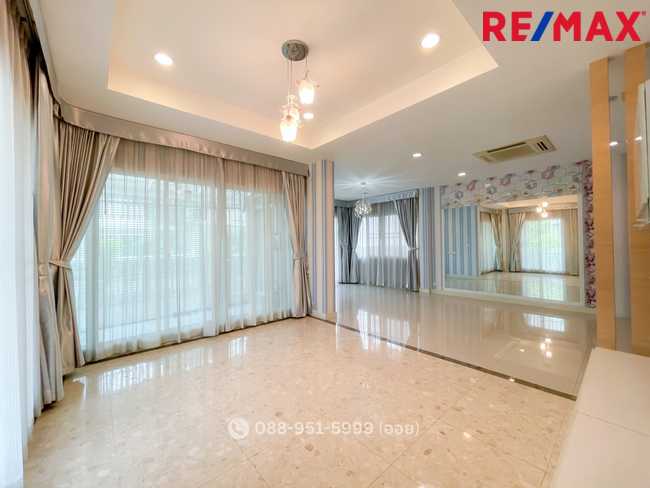 Bangkok Boulevard Ramintra3 (บางกอก บูเลอวาร์ด รามอินทรา 3) หลังมุม พื้นที่ 77.9 ตร.ว. ต่อเติมลงเสาเข็มอย่างดี เช่า 65,000/เดือน