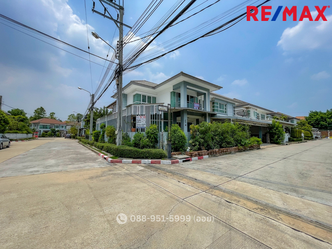 Bangkok Boulevard Ramintra3 (บางกอก บูเลอวาร์ด รามอินทรา 3) หลังมุม พื้นที่ 77.9 ตร.ว. ต่อเติมลงเสาเข็มอย่างดี เช่า 65,000/เดือน
