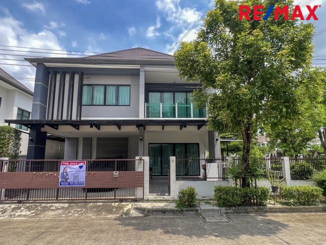 ขายบ้านเดี่ยว 2 ชั้น หลังมุม วิวสวน-สระน้ำ | หมู่บ้านบลูลากูน 2 บางนา–วงแหวน | ใกล้เมกาบางนา