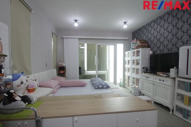บ้านเดี่ยวคาซ่าวิลล์สุขุมวิท103 Casa Ville Sukhumvit 103 ตกแต่งต่อเติมพร้อมอยู่ 71.7ตารางวา บ้านตัวอย่าง บ้านรุ่นใหญ่ หน้าบ้านไม่มีบ้านตรงข้าม บ้านมุมตรงข้ามสวน หลังแรกของโครงการใกล้ป้อมยาม ทำเลดี