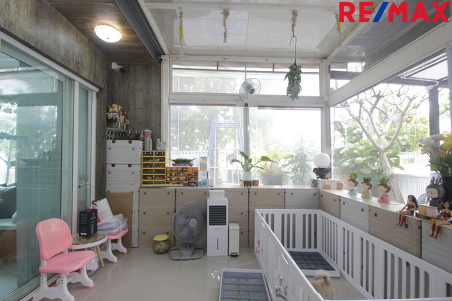 บ้านเดี่ยวคาซ่าวิลล์สุขุมวิท103 Casa Ville Sukhumvit 103 ตกแต่งต่อเติมพร้อมอยู่ 71.7ตารางวา บ้านตัวอย่าง บ้านรุ่นใหญ่ หน้าบ้านไม่มีบ้านตรงข้าม บ้านมุมตรงข้ามสวน หลังแรกของโครงการใกล้ป้อมยาม ทำเลดี