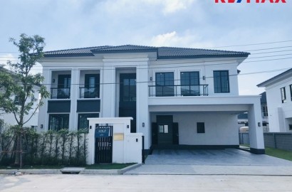 ขาย/เช่าบ้านเดี่ยวหลังใหญ่ The City ปิ่นเกล้า-บรมฯ3 ติดถนนพุทธมณฑลสายสาย1 บ้านสวยทำเลดี ติดบรมราชชน
