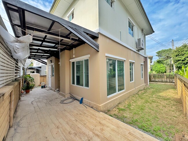 ขายบ้านเดี่ยว ภัสสร 26 (ราชพฤกษ์–ติวานนท์ ) บ้านเฟสท้าย ดีไซน์ใหม่ ต่อเติมครบ พร้อมอยู่ ทำเล ถนน 345 ปทุมธานี