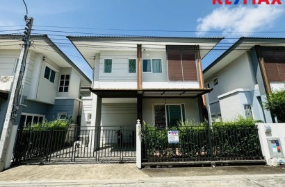 บ้านแฝดมือสองโครงการธาราราชพฤกษ์-ปิ่นเกล้าอยู่ต้นโครงการ พร้อมเข้าอยู่ทำเลดี โครงการดี