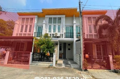 ขายบ้านราม2 หมู่บ้านโกลเด้น ทาวน์ 2 บางนา-สวนหลวง ทุ่งเศรษฐี ประเวศ สวนหลวง ถนนเฉลิมพระเกียรติ ร.9 เลียบวงแหวนกาญจนาภิเษก เช่า 15,000/เดือน