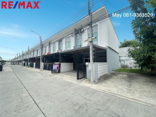 ขายบ้าน ซอยราชวินิตบางแก้ว Casa City Bangna  หมู่บ้านคาซ่า ซิตี้ บางนา บ้านหลังริม ต่อเติมหน้าหลัง