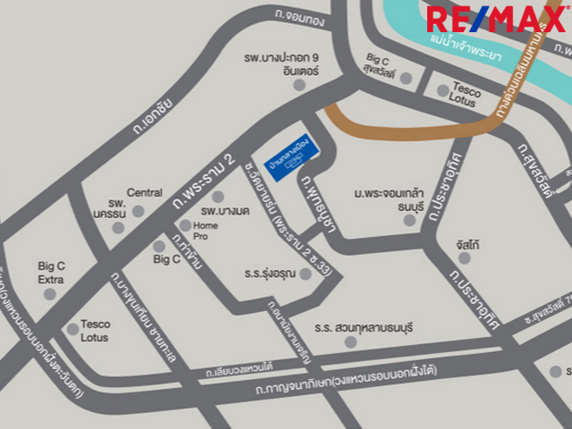 ขายบ้านกลางเมือง พระราม2 พุทธบูชา หลังริมใน ใหญ่ เนื้อที่ 32 ตร.ว ขายขาดทุน 4.5 ล้าน