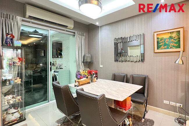 ทาวน์โฮม ราชพฤกษ์ บ้านกลางเมือง สาทร - ตากสิน 2 BANN KLANG MUANG SATHORN-TAKSIN ต่อเติมคุ้ม ตกแต่งสวย