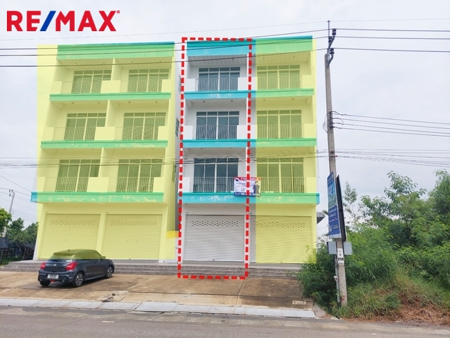 ขายอาคารพาณิชย์ 4 ชั้น ซอยวัดพระเงิน ทำเลดี ติดถนน เหมาะทำการค้า มีที่จอดรถ