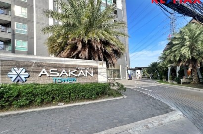 ขายคอนโด อัสสกาญจน์ เพลส ศรีนครินทร์ (Assakarn Place Srinakarin) ทำเลดี ติดถนนใหญ่ ใกล้สถานีรถไฟฟ้าหัวหมาก เพียง 200 เมตร ห้องใหม่ไม่เคยเข้าอยู่