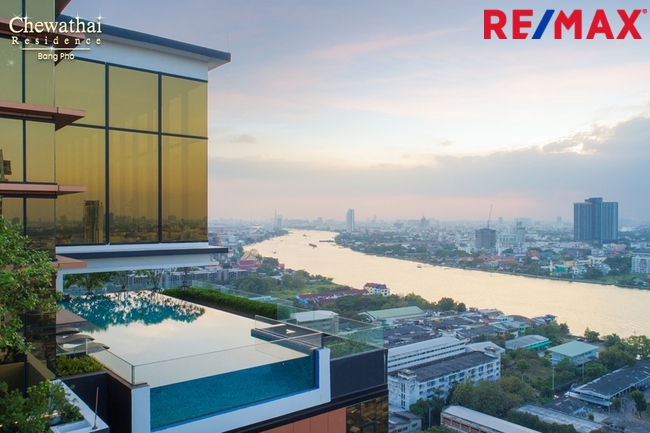 057894ขายคอนโด ชีวาทัย เรสซิเดนซ์ บางโพ Chewathai Residence 35 ตรม ห้องมุม วิวสวย ถูกสุดในโครงการ