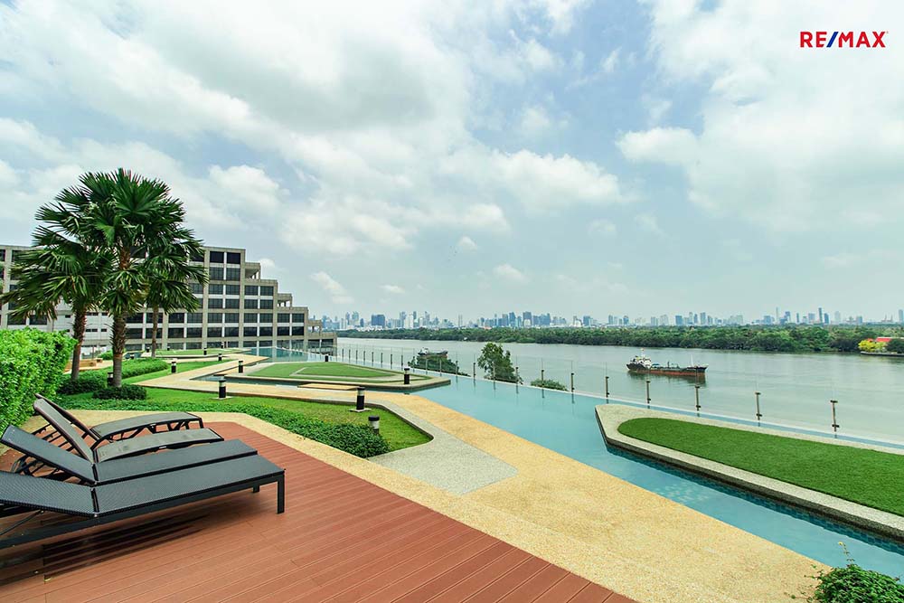 Supalai Prima Riva ศุภาลัย พรีมา ริวา พระราม 3 นราธิวาส Penthouse ชั้นสูงสุด วิวแม่น้ำเจ้าพระยา ห้องใหม่ ตกแต่งสวย  266.72 ตรม.